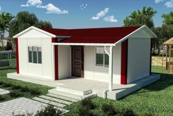40 m2 prefabrik ev