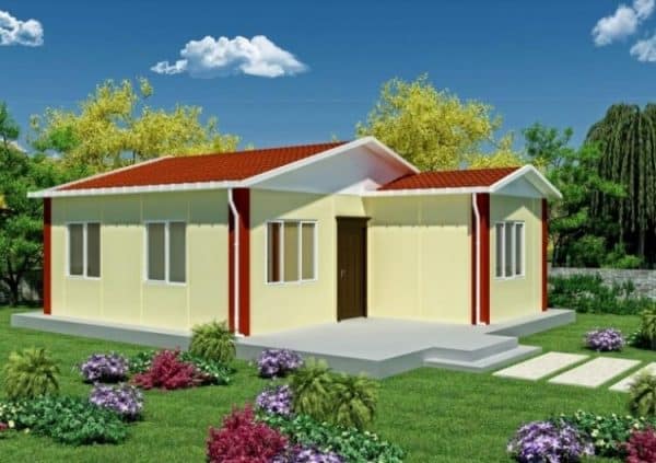 49 m2 prefabrik ev