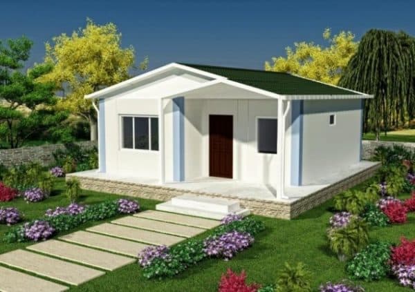 53 m2 prefabrik ev