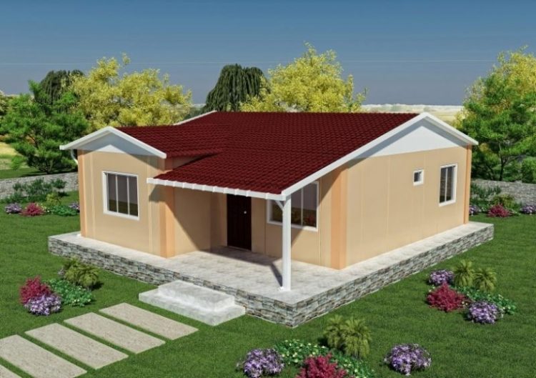 Zemin Betonlu 68 m² Prefabrik Ev | Hakediş Sistemi