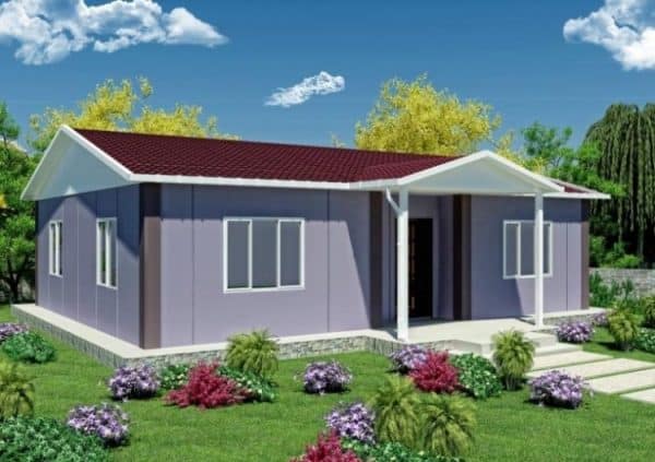 81 m2 prefabrik ev