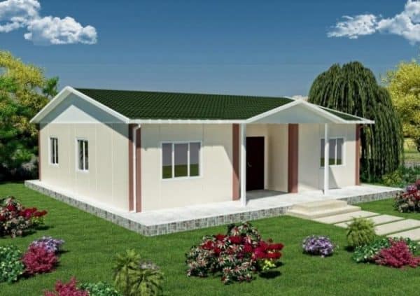 95 m2 prefabrik ev