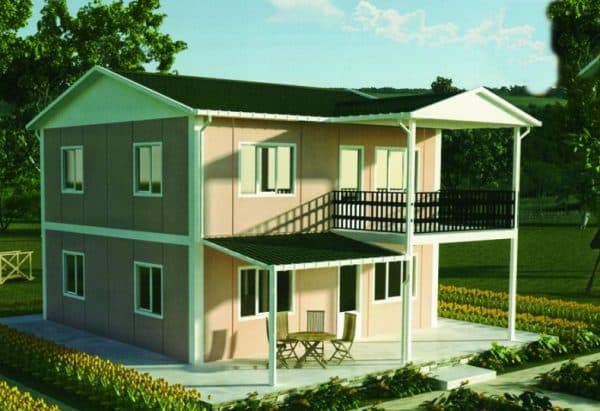 149m2 Dubleks Prefabrik Ev