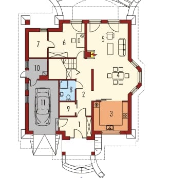 171.44 m2 Çelik Ev
