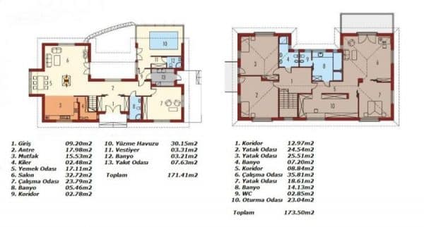 345 m2 Çelik Ev